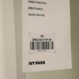 IVY PARK Tops - Ivy Park Logo Sports Bra Black, White XS IVY PARK Tops - Ivy Park Logo Sports Bra Black, White XS